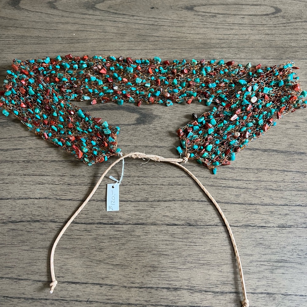 Handcrafted Turquoise Gemstone Belt